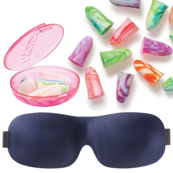 Spark Plugs Soft and Sleep Mask Deluxe Bundle